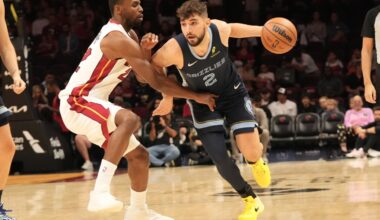 Memphis Grizzlies shooting guard Ty Jerome sidelined for four weeks with calf strain