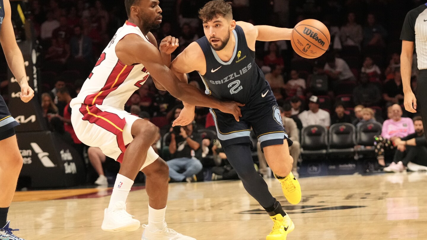Memphis Grizzlies shooting guard Ty Jerome sidelined for four weeks with calf strain