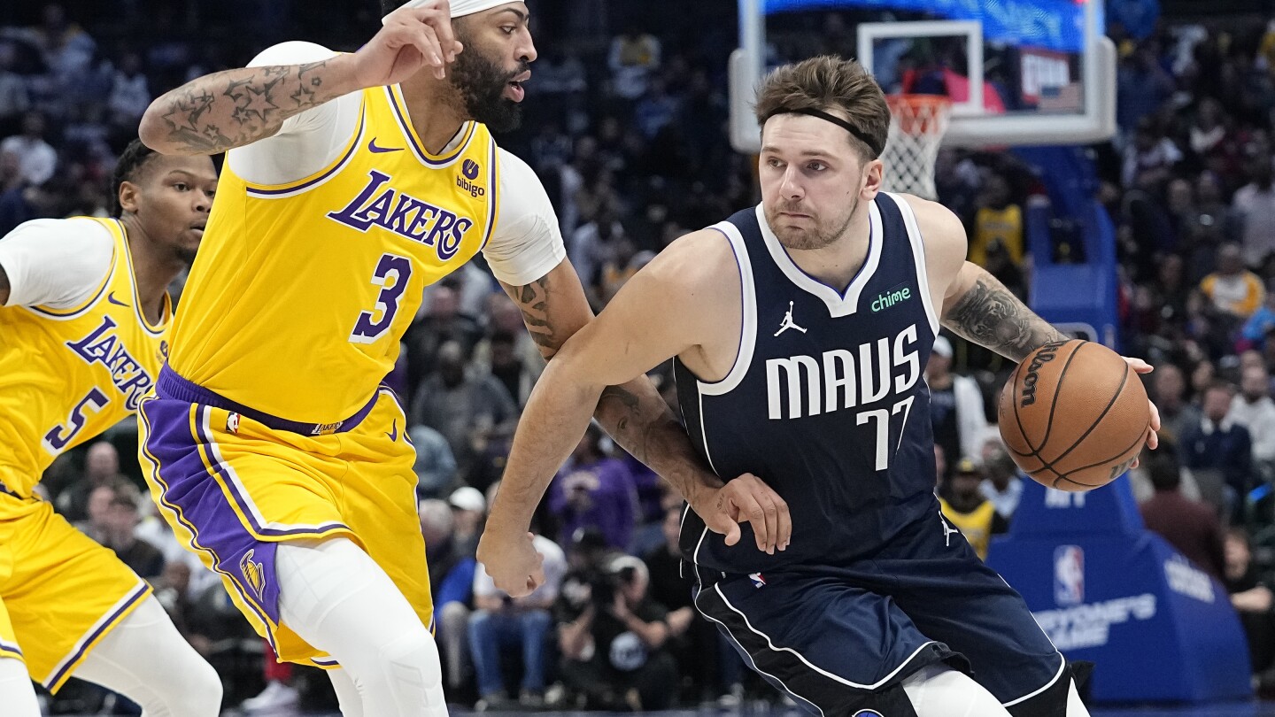 NBA trade: Doncic heads to Lakers, Davis goes to the Mavs
