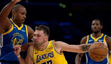 Luka Doncic scores 43 but Lakers fall to Warriors in season opener
