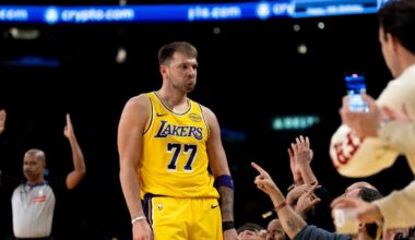 Luka Doncic scores 49 to lead Lakers to a rout of Timberwolves