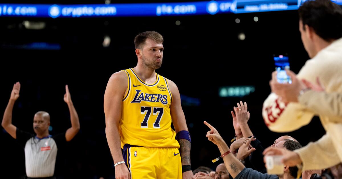 Luka Doncic scores 49 to lead Lakers to a rout of Timberwolves