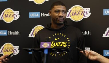 Lakers get first glimpse of what Marcus Smart brings to the court