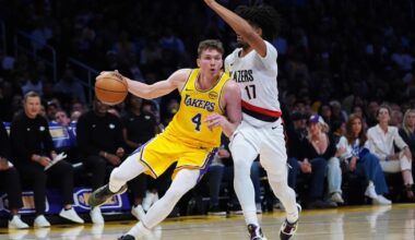 Despite Austin Reaves' 41 points, short-handed Lakers are no match for Trail Blazers