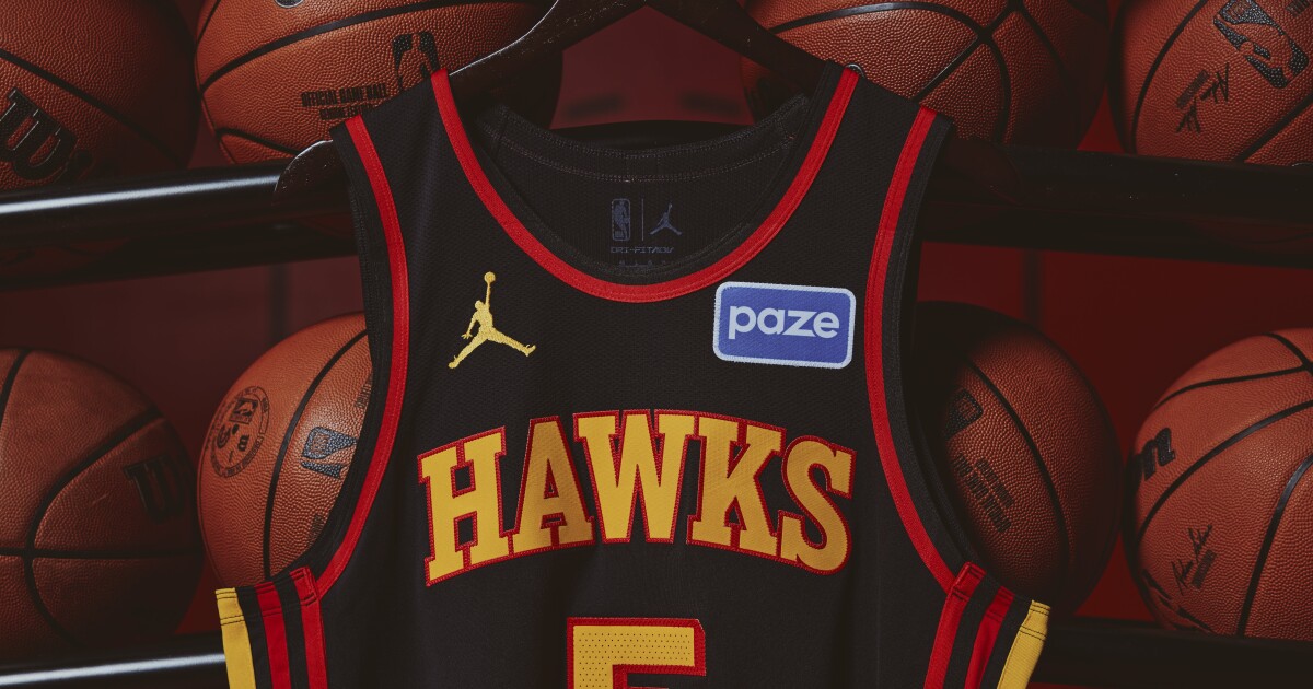 Paze becomes jersey patch partner of NBA's Atlanta Hawks | PaymentsSource