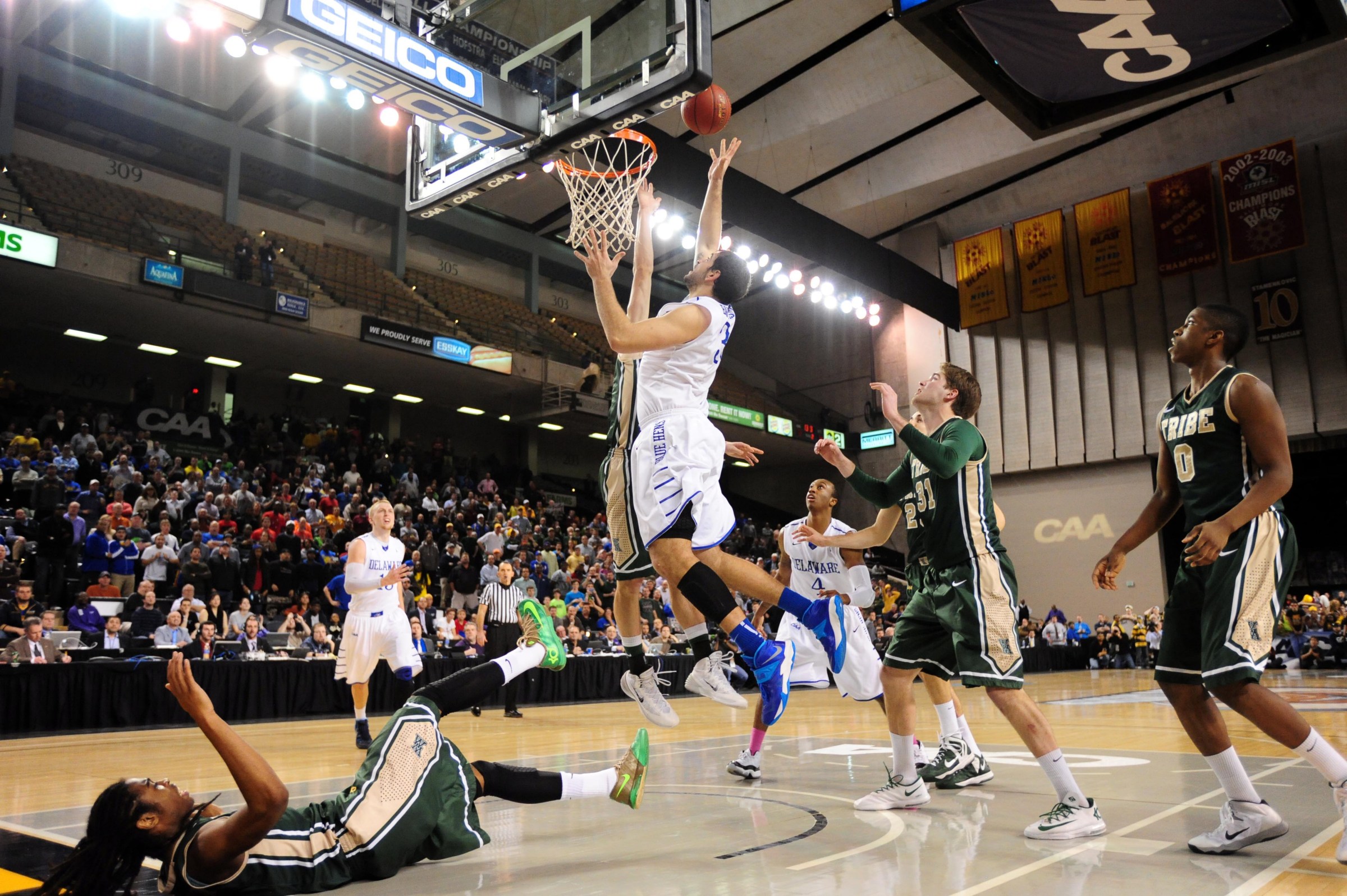 NCAA Basketball: Colonial Athletic Conference Tournament Final-Delaware vs William & Mary