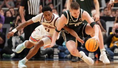College basketball rankings: Michigan State, Auburn among teams in AP Top 25 who could miss NCAA Tournament