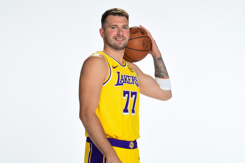 The five-time All Star is listed as 244lbs this year, despite slimming down