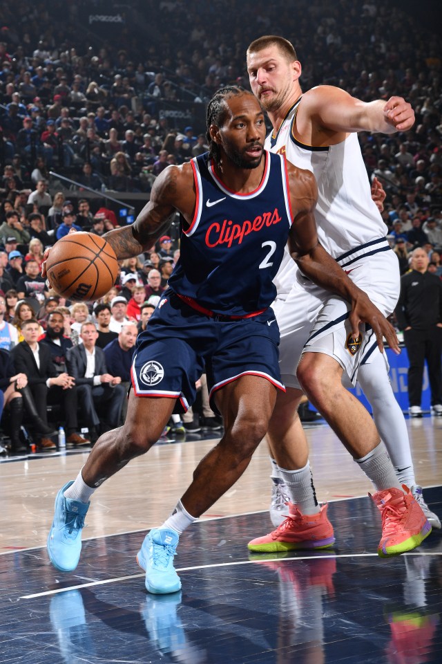 Kawhi Leonard did his best to carry the Clippers past Nikola Jokic's Nuggets