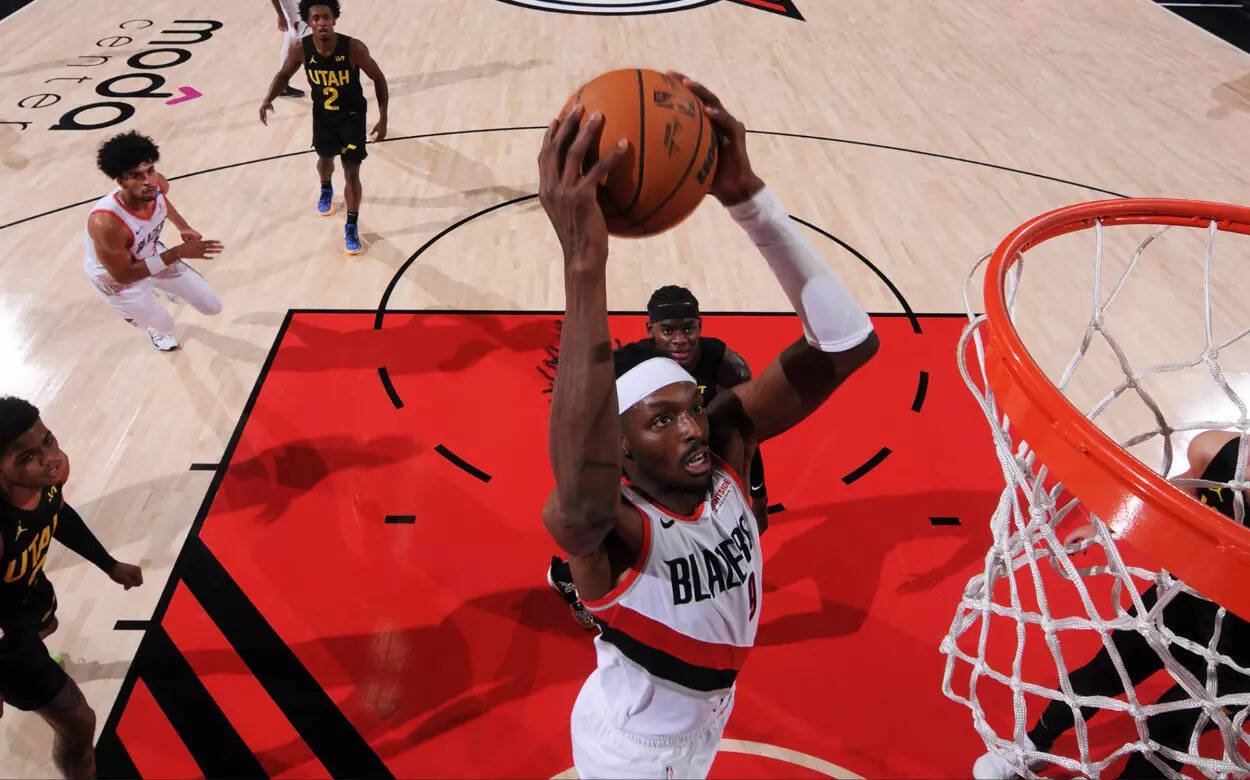 Utah Jazz Vs Portland Trail Blazer
