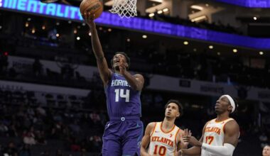 Hornets head to Atlanta looking to put an end to five-game losing streak
