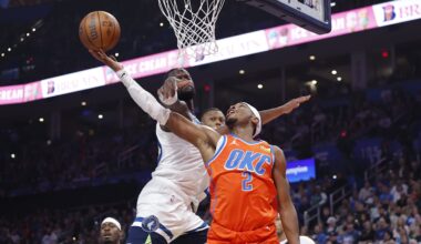 Timberwolves battle but come up just short against Thunder in thriller