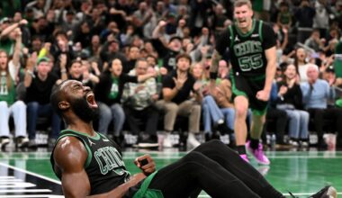 Detroit Pistons v Boston Celtics, Jaylen Brown.