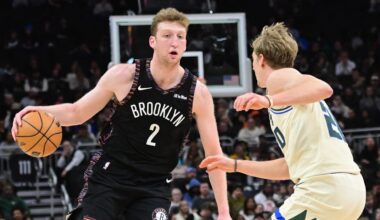 Nets Rookie Danny Wolf Posts Career-High in Loss to Bucks