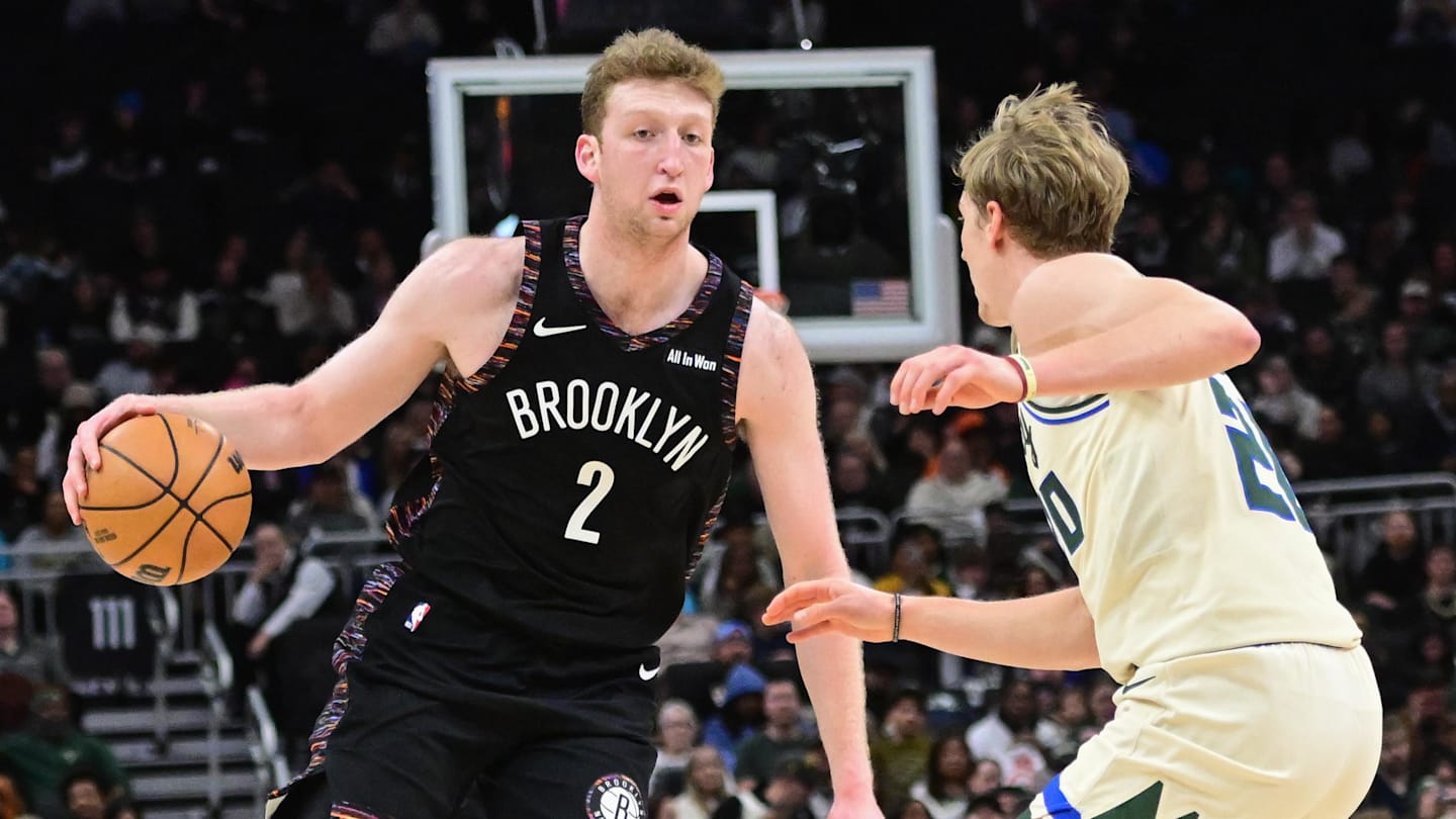 Nets Rookie Danny Wolf Posts Career-High in Loss to Bucks