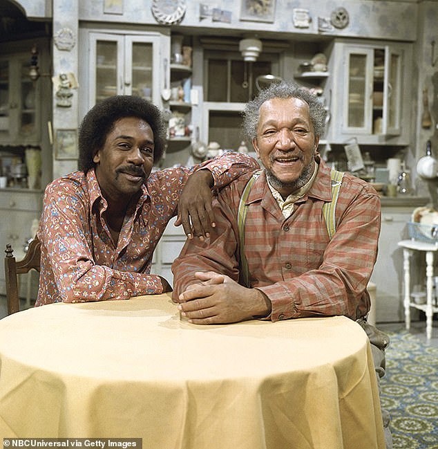 While young fans interpreted the comment as lewd, it was actually a reference to a running gag from the 70s sitcom 'Sanford and Son' where Redd Foxx's (R) character faked a heart attack