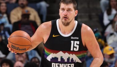 Denver Nuggets star Nikola Jokic didn't appear to be in the holiday spirit this week