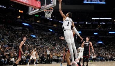 Wembanyama leads Spurs past Heat as San Antonio starts season 5-0 for first time