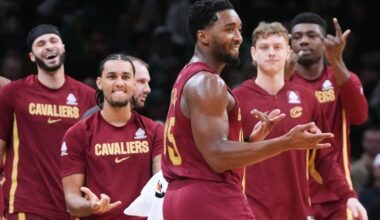 Donovan Mitchell joins Jarrett Allen on sideline as injuries pile up for Cavs