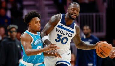 Randle scores 30 as Timberwolves beat Hornets 122-105