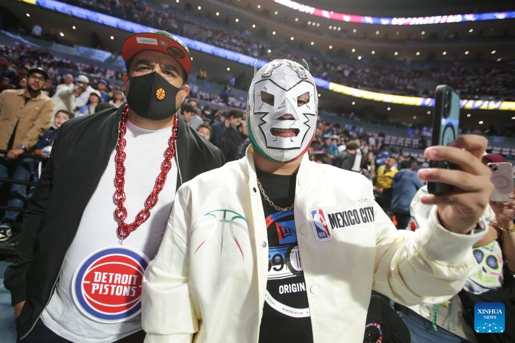 Detroit Pistons vs. Dallas Mavericks-Xinhua