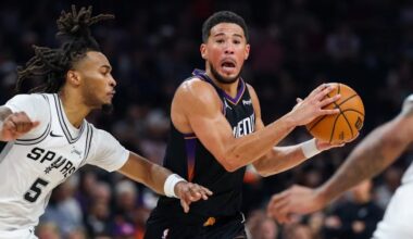 Suns hand Spurs first loss as Devin Booker shines in 130–118 victory