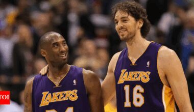 "To infinity and beyond": Pau Gasol shares heartfelt moments with Vanessa Bryant and daughters while honoring Kobe Bryant | NBA News