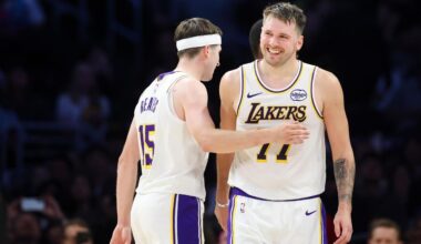 Doncic, Reaves sidelined for Lakers' game against Trail Blazers