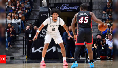 Is Dylan Harper alright? San Antonio Spurs rookie looked strong until that sudden limp changed everything | NBA News