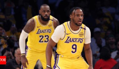 Former Los Angeles Lakers legend drops huge praise for LeBron James' son Bronny James, after stellar show against Portland Trail Blazers | NBA News