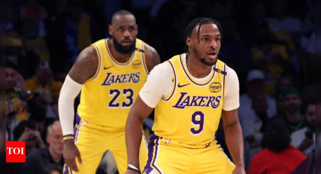 Former Los Angeles Lakers legend drops huge praise for LeBron James' son Bronny James, after stellar show against Portland Trail Blazers | NBA News