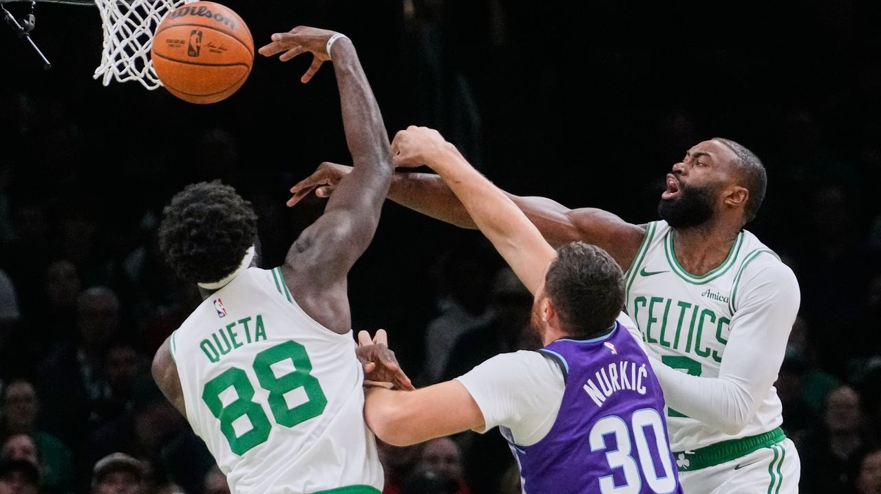 Jusuf Nurkic makes last-second putback to lift the Jazz past the Celtics, 105-103