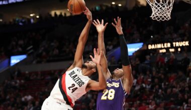 Lakers overcome the absence of Doncic and Reaves for a 123-115 win over the Blazers