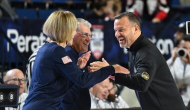 After trip to Germany was scrapped, No. 1 UConn and No. 20 Louisville had a chance to visit Navy