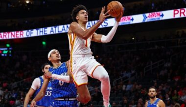 Hawks roll to 127-112 victory over the Magic