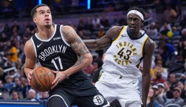 Porter scores 32 as Nets beat Pacers 112-103 for 1st win