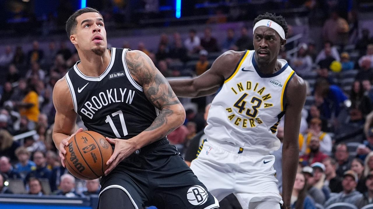 Porter scores 32 as Nets beat Pacers 112-103 for 1st win