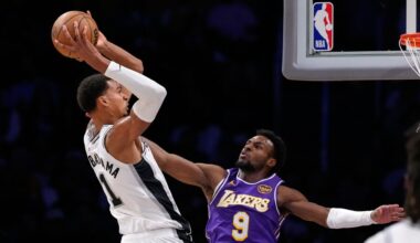 Doncic scores 35, and the Lakers survive a frantic final second for a 118-116 win over the Spurs