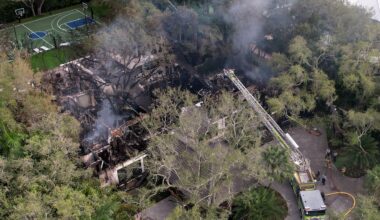 Fire destroys home owned by Miami Heat coach Erik Spoelstra. Nobody was hurt