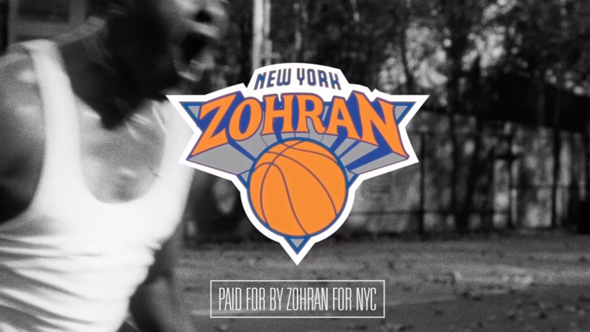 Zohran Knicks logo