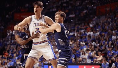 Florida’s 7-foot-9 Olivier Rioux becomes tallest college basketball player ever