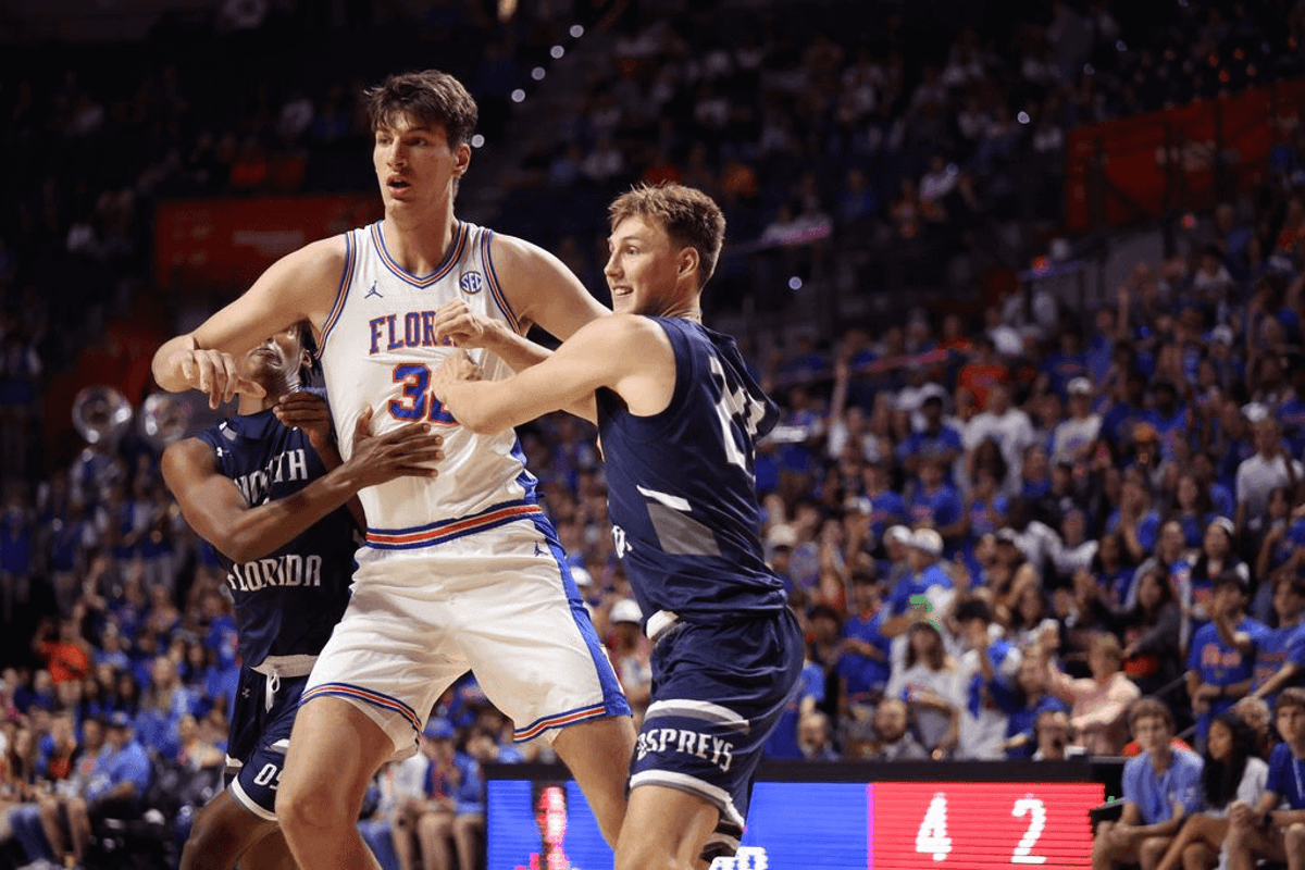 Florida’s 7-foot-9 Olivier Rioux becomes tallest college basketball player ever