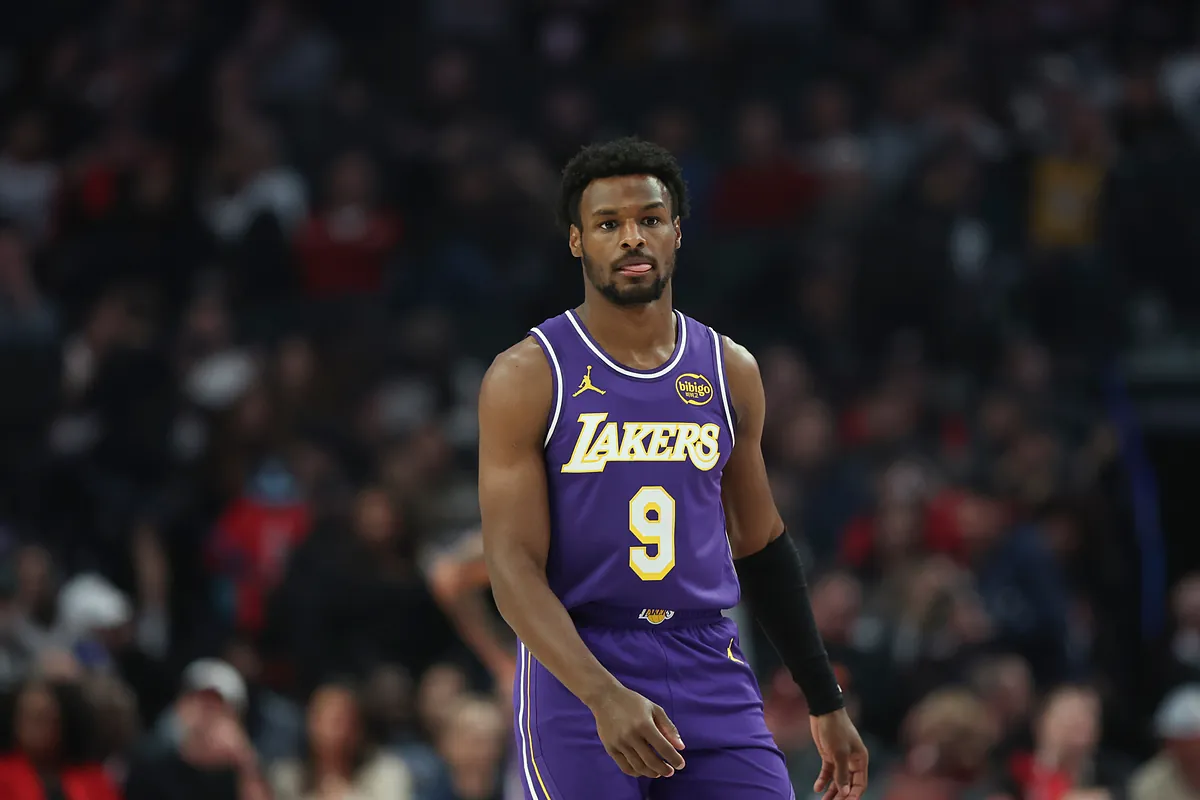 Bronny James reacts to his demotion to the G League while JJ Redick makes it clear what he needs to get back to the Lakers - MARCA