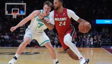 Powell scores 25, Heat start fast and run away from Hornets in NBA Cup, 126-108