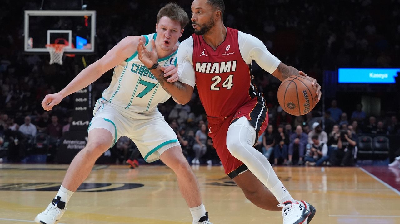 Powell scores 25, Heat start fast and run away from Hornets in NBA Cup, 126-108