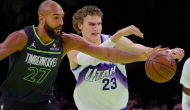 It was an ugly night for the Jazz — and the court — in 40-point loss in Minnesota