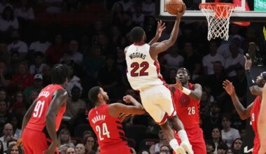 Nikola Jovic's career-high 29 points lead the Heat past the Trail Blazers 136-131