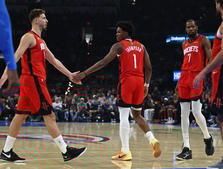 Alperen Sengun, Amen Thompson, Kevin Durant