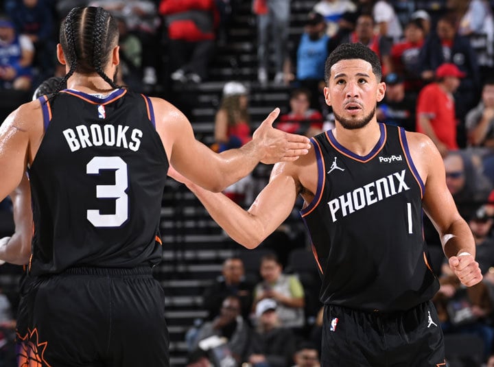 Dillon Brooks, Devin Booker