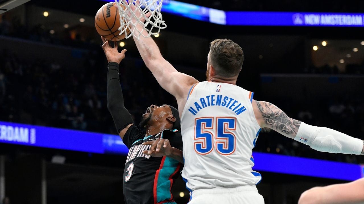 Gilgeous-Alexander scores 35 as Thunder rally in the 2nd half and beat Grizzlies 114-100